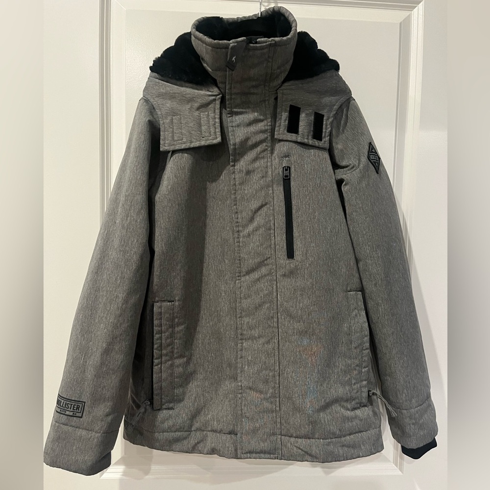 Hollister Jacket with soft faux fur inside